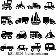 Transportation Icons Transportation Icons
