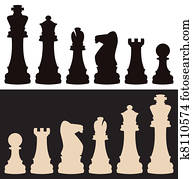 vector chess pieces vector chess pieces