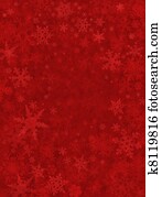 דק, אדום, השלג, רקע