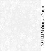 דק, השלג, רקע