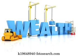 עושר, building,, מתחת לבניה