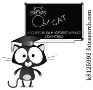 apprentissage, tableau noir