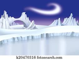 Arctic landscape Arctic landscape