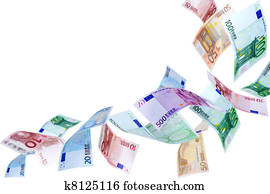 fliegen, euro, geld