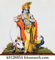 image of hindu god Krishna image of hindu god Krishna