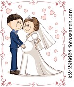 Pregnant Couple Wedding Invitation Pregnant Couple Wedding Invitation