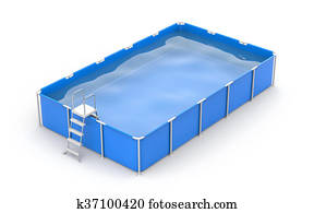 Square swimming pool Square swimming pool