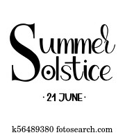 Summer solstice lettering Summer solstice lettering