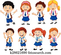 ילדים של בית הספר, ציור היתולי