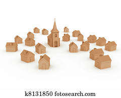 Tiny Village Illustrations | Our Top 24 Tiny Village Stock Art | Fotosearch