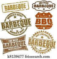 Barbeque stamps Barbeque stamps