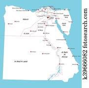 Map of Egypt