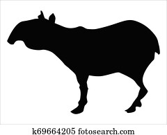 Tapir Vectors | Our Top 519 Tapir Clip Art | Fotosearch