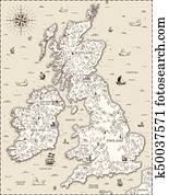 地図 の より大きい Sunda Islands Handdrawn いたずら書き Style ベクトル イラスト クリップアート 切り張り イラスト 絵画 集 K Fotosearch