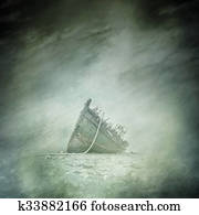 Abandoned Boat Wreck