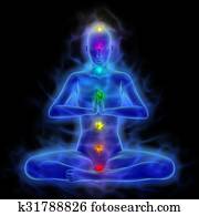 Aura - energy body - healing energy in meditation Aura - energy body - healing energy in meditation