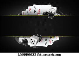 Blackjack Dices and Chips Blackjack Dices and Chips