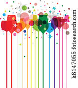 Colorful Party Drinks Colorful Party Drinks
