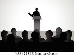 Man On Podium Man On Podium