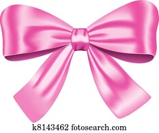 Pink gift bow Pink gift bow