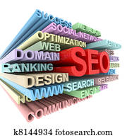 SEO concept. SEO concept.