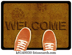 Doormat Ilrations And Clipart 88 Royalty Free Welcome Cleaning Foot Carpet