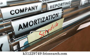 amortization, terminplan