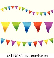 Bunting flags Bunting flags