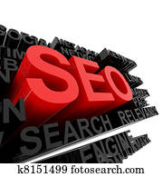 SEO concept. SEO concept.