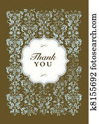 vektor, danke, rahmen, und, muster