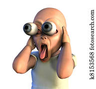 Wacky Shocked Baby Wacky Shocked Baby