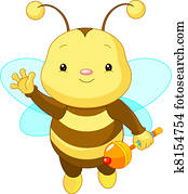 חמוד, תינוק, דבורה