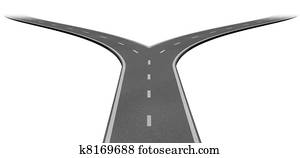 Fork in the road Fork in the road