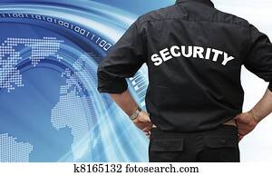 Internet security concept Internet security concept