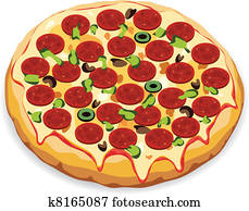 vector italian pizza vector italian pizza