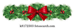 Christmas decoration border Christmas decoration border