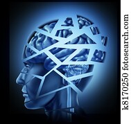 Damaged Human Brain Damaged Human Brain