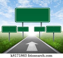 estrategia, señales carretera