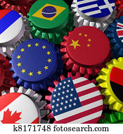 globale financiën, en, handel