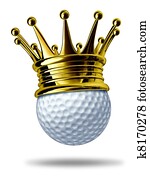 Golf tournament champion Golf tournament champion