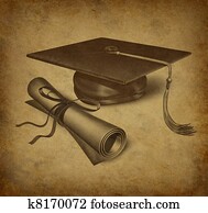 Graduation symbol Graduation symbol