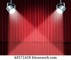 In the spotlight featuring concept In the spotlight featuring concept