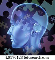 Puzzled brain Puzzled brain