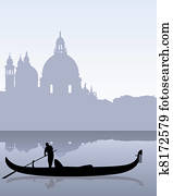 veneziano, paisagem veneziano, paisagem