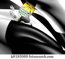 bandeira, de, lisboa, portugal. bandeira, de, lisboa, portugal.