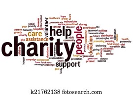 Charity word cloud Charity word cloud
