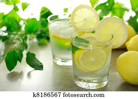 Lemon water 