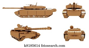 Military Gold Tank Military Gold Tank