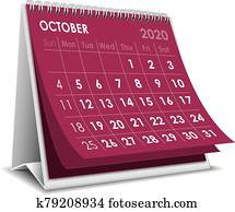 October calendar 2020 October calendar 2020