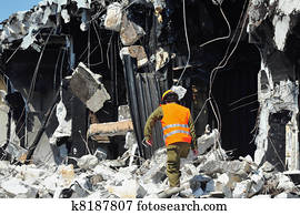 Search and Rescue Through Building Rubble after a Disaster